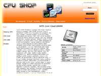 E-shop screen